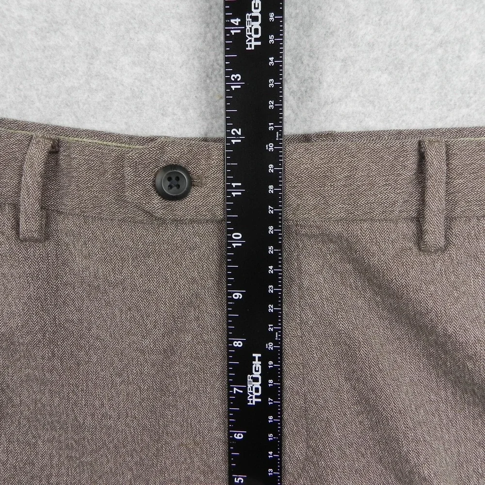 Banana Republic Pants Mens 34x29‎ Slim-Tapered Fit Dress Suit Flat Front Brown